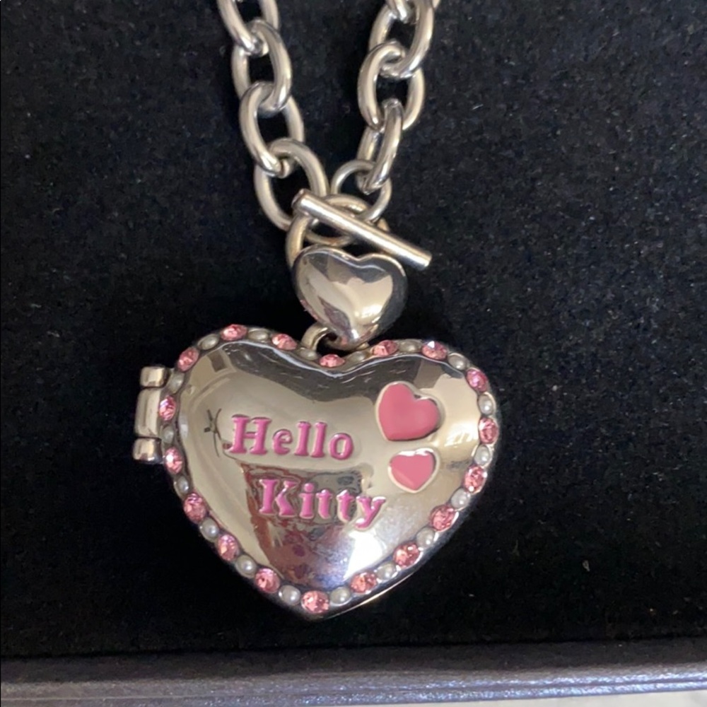 Hello kitty locket Necklace